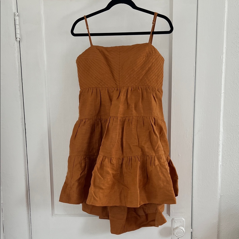 Shona Joy Rust Mini Dress